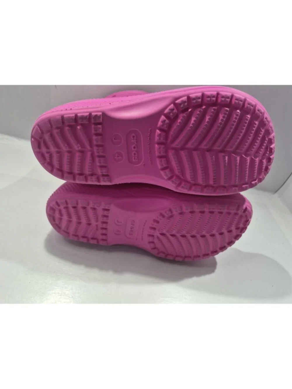 Crocs Classic Boot Girls Size 4Y Pink Pull On Comfort Boots Shoes Style 208544